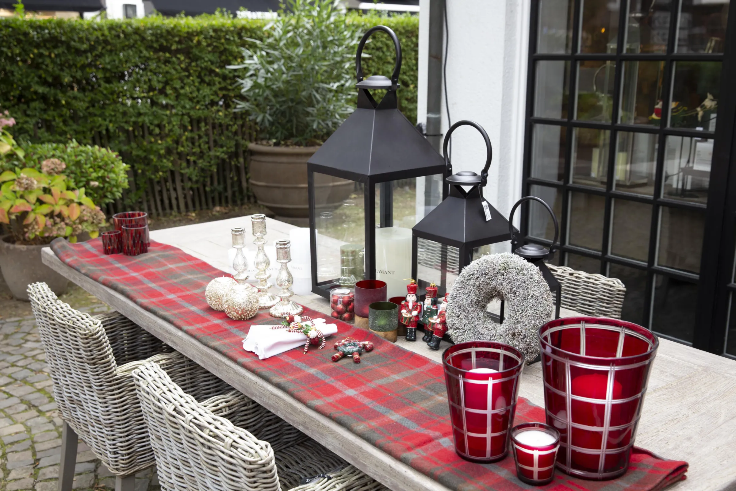 Flamant Gideon, Kandelaar, Kwikglas, S^ Decoratie