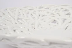 Flamant Grace, Kom, Keramiek, Wit^ Decoratie