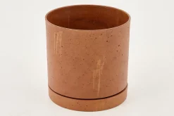 Flamant Gregg, Plantenbak, Roest, Met Schotel, L^ Tuindecoraties En Parasols