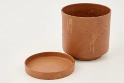 Flamant Gregg, Plantenbak, Roest, Met Schotel, L^ Tuindecoraties En Parasols