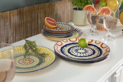 Flamant Hadera, Bord, 27 Cm, Multi, Model 4^ Borden, Borden En Kommen