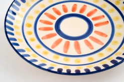 Flamant Hadera, Bord, 19 Cm, Multi, Model 1^ Borden, Borden En Kommen