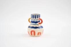 Flamant Hadera, Vaas, Multi, Model 4^ Decoratie