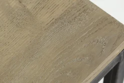 Flamant Hattie, Consoletafel, Verweerd Eiken En Ijzer^ Koffie Tafels