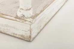 Flamant Henrice, Consoletafel, 3 Niveaus, 4 Laden, Antieke Afwerking^ Koffie Tafels