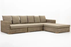 Flamant Hills, Tuinbank, Met Kussen + Poef^ Banken