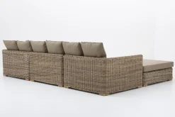 Flamant Hills, Tuinbank, Met Kussen + Poef^ Banken