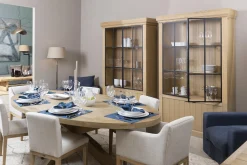 Flamant Ijzeren Jason, Kast, Verweerd Eikenhout, 2 Ijzeren Deuren^ Kasten