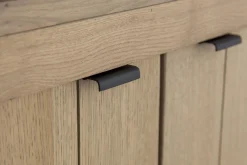 Flamant Ijzeren Jason, Kast, Verweerd Eikenhout, 2 Ijzeren Deuren^ Kasten