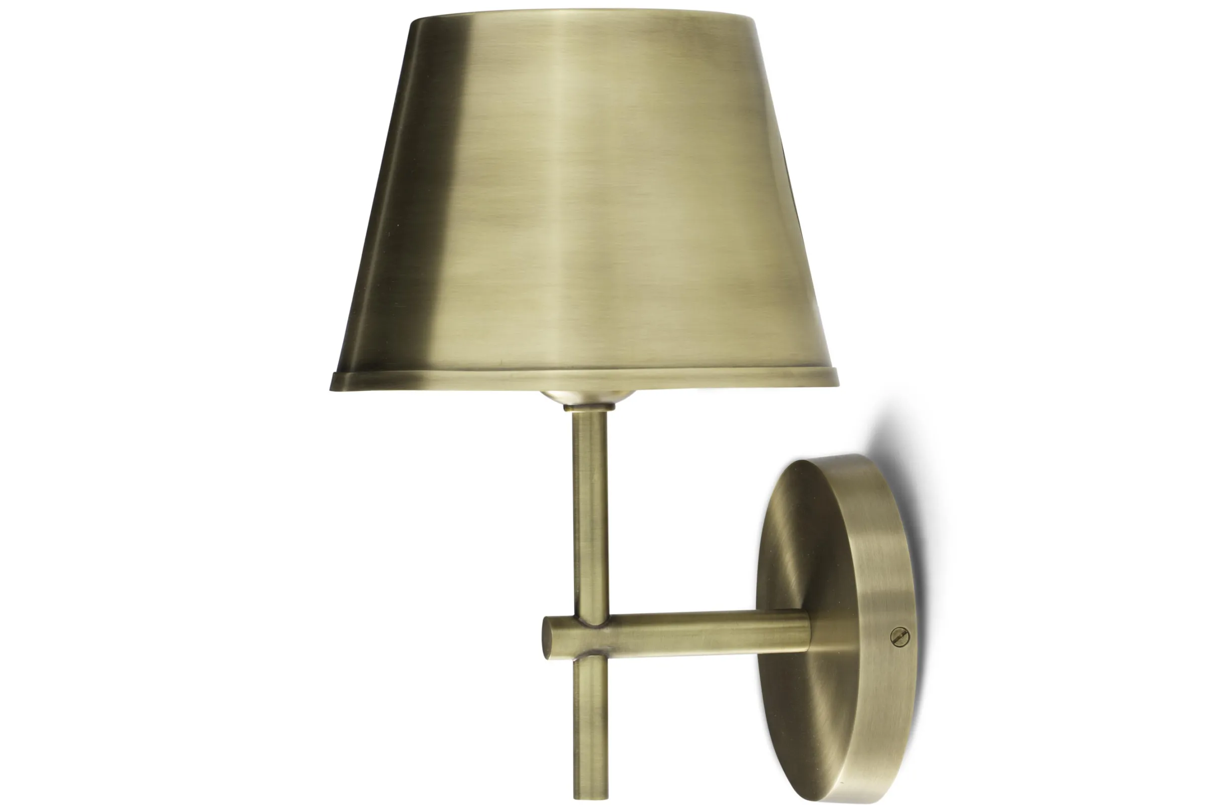 Flamant Itai, Wandlamp, Met Kap, Antiek Messing^ Verlichting