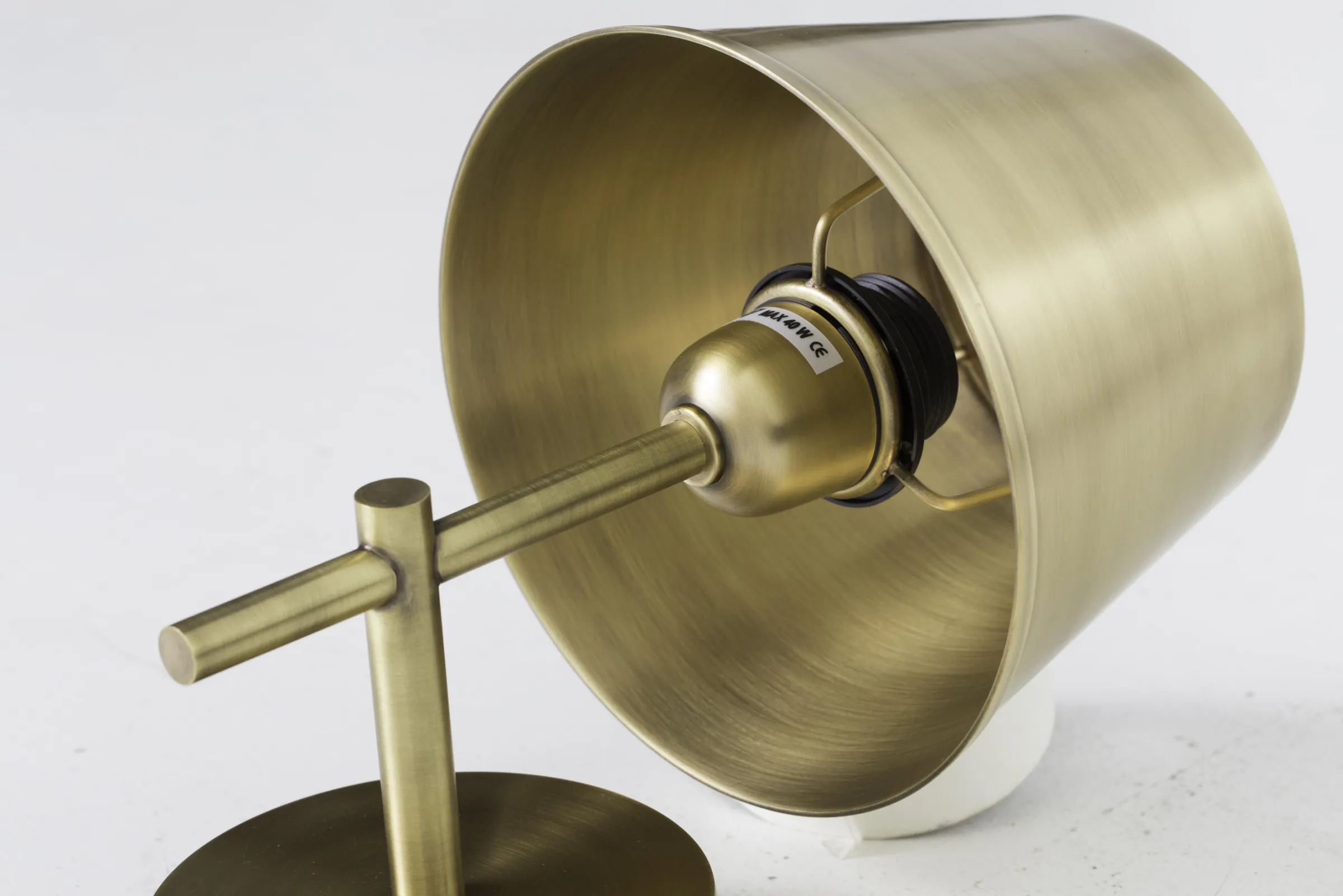 Flamant Itai, Wandlamp, Met Kap, Antiek Messing^ Verlichting