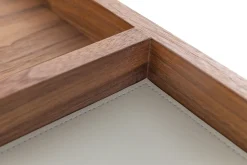 Flamant Jalon, Salontafel, Vierkant, Hout En Metaal^ Koffie Tafels