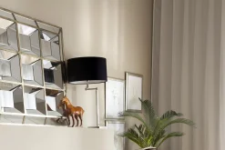 Flamant Javier, Spiegel, Accent, Rand Goud^ Decoratie