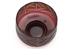 Flamant Jelger, Kom, Glas, Rook/Mauve, L^ Decoratie