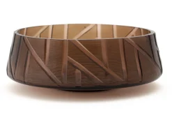 Flamant Jelger, Kom, Glas, Rook/Mauve, S^ Decoratie