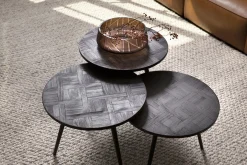 Flamant Jelger, Kom, Glas, Rook/Mauve, S^ Decoratie