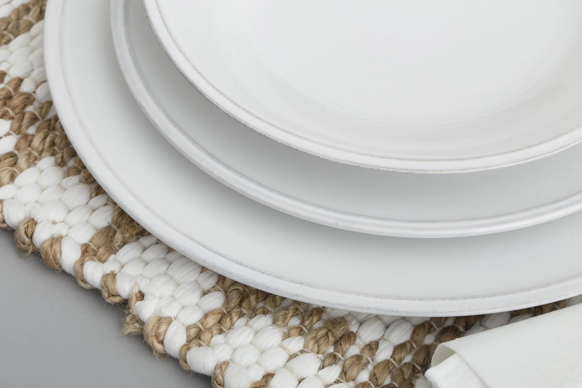 Flamant Jille, Bord, Keramiek, Wit, 34Cm^ Borden, Borden En Kommen