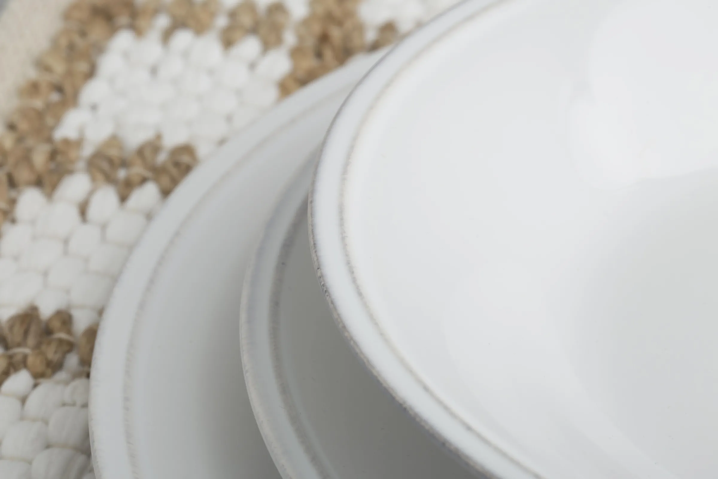 Flamant Jille, Bord, Keramiek, Wit, 34Cm^ Borden, Borden En Kommen