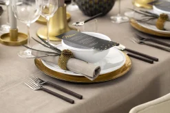 Flamant Jille, Bord, Keramiek, Wit, 28Cm^ Borden, Borden En Kommen