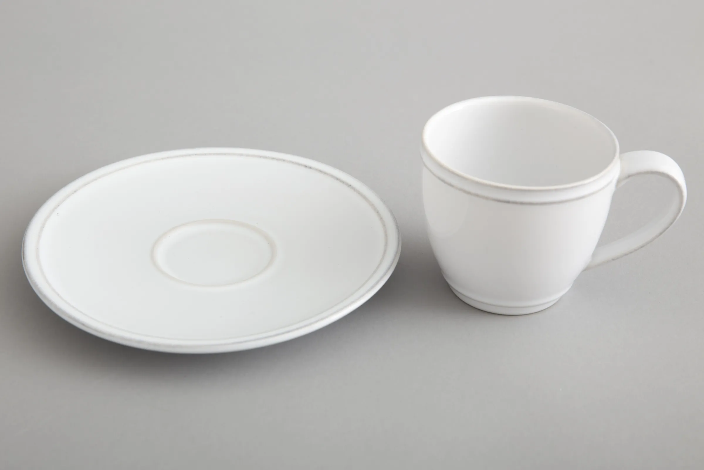 Flamant Jille, Kop En Schotel, Keramiek, Wit, M, 150 Ml^ Borden, Borden En Kommen