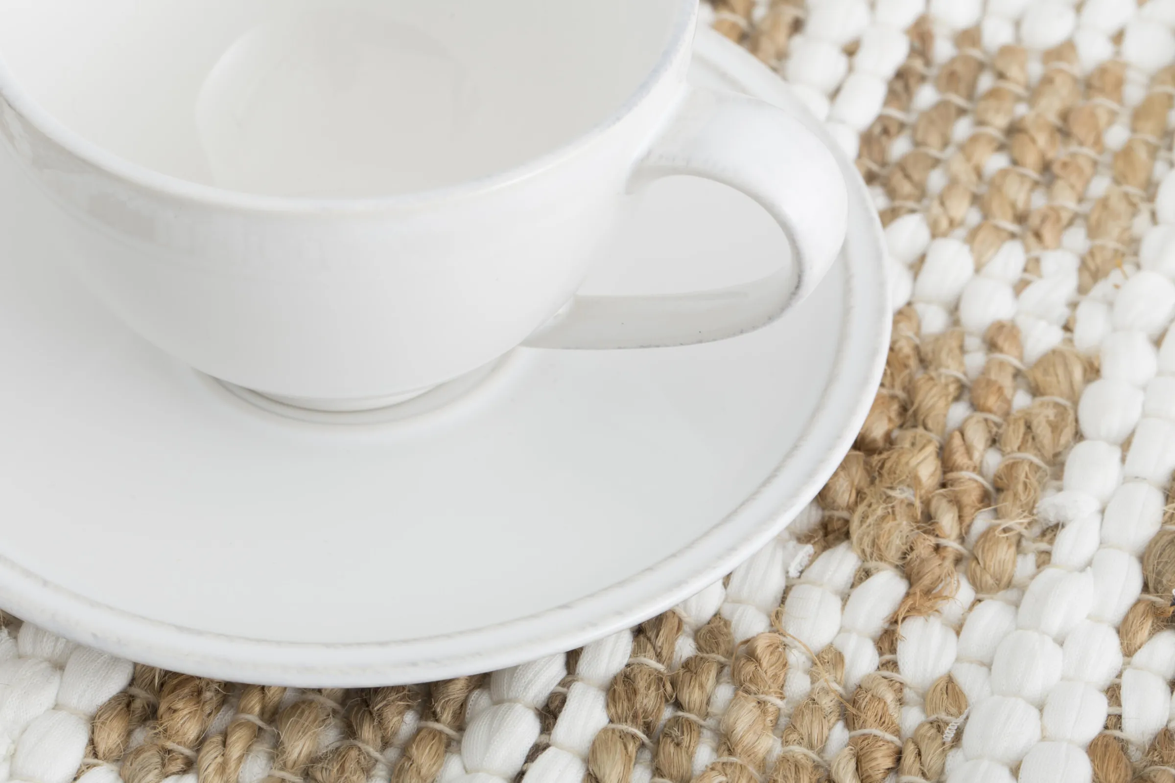 Flamant Jille, Kop En Schotel, Keramiek, Wit, L, 200 Ml^ Borden, Borden En Kommen