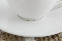 Flamant Jille, Kop En Schotel, Keramiek, Wit, L, 200 Ml^ Borden, Borden En Kommen