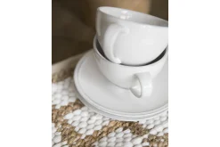 Flamant Jille, Kop En Schotel, Keramiek, Wit, L, 200 Ml^ Borden, Borden En Kommen