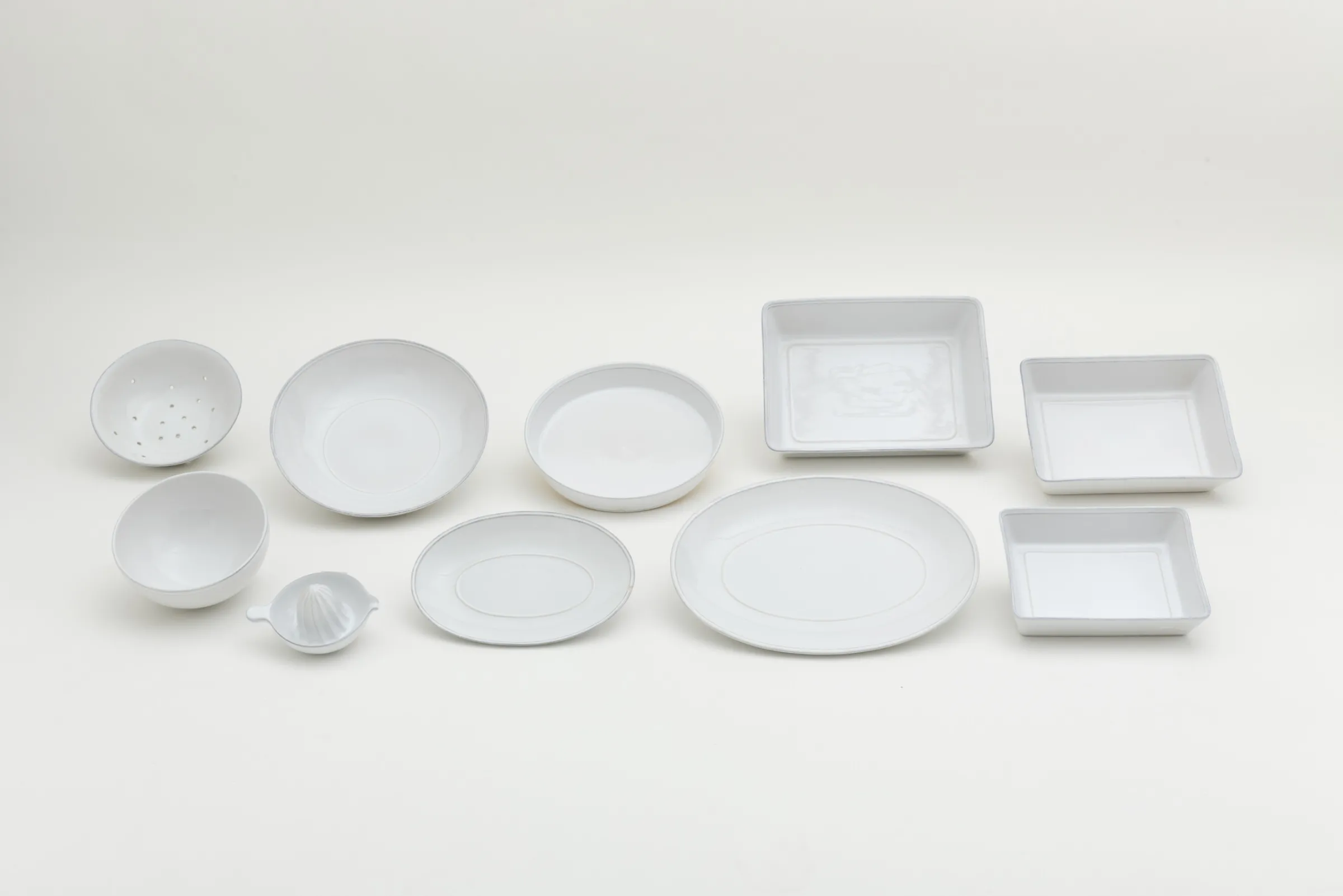 Flamant Jille, Slakom, Keramiek, Wit, 21Cm^ Borden, Borden En Kommen