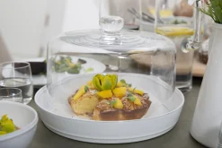 Flamant Jille, Taartvorm, Keramiek, Wit, 30Cm^ Accessoires