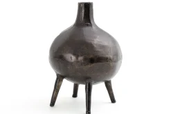 Flamant Jiven, Vaas, Metaal, Zwart^ Decoratie