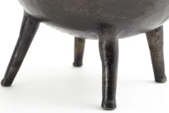 Flamant Jiven, Vaas, Metaal, Zwart^ Decoratie