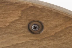 Flamant Joel, Stoel, Eiken En Leren Zitting^ Stoelen