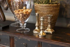 Flamant Kummen, Kandelaar, Kwikglas^ Decoratie