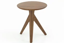 Flamant Lacey, Bijzettafel, Hout, Rond^ Koffie Tafels