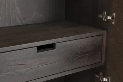 Flamant Lana, Kast, Donkerbruin, 2 Deuren^ Kasten