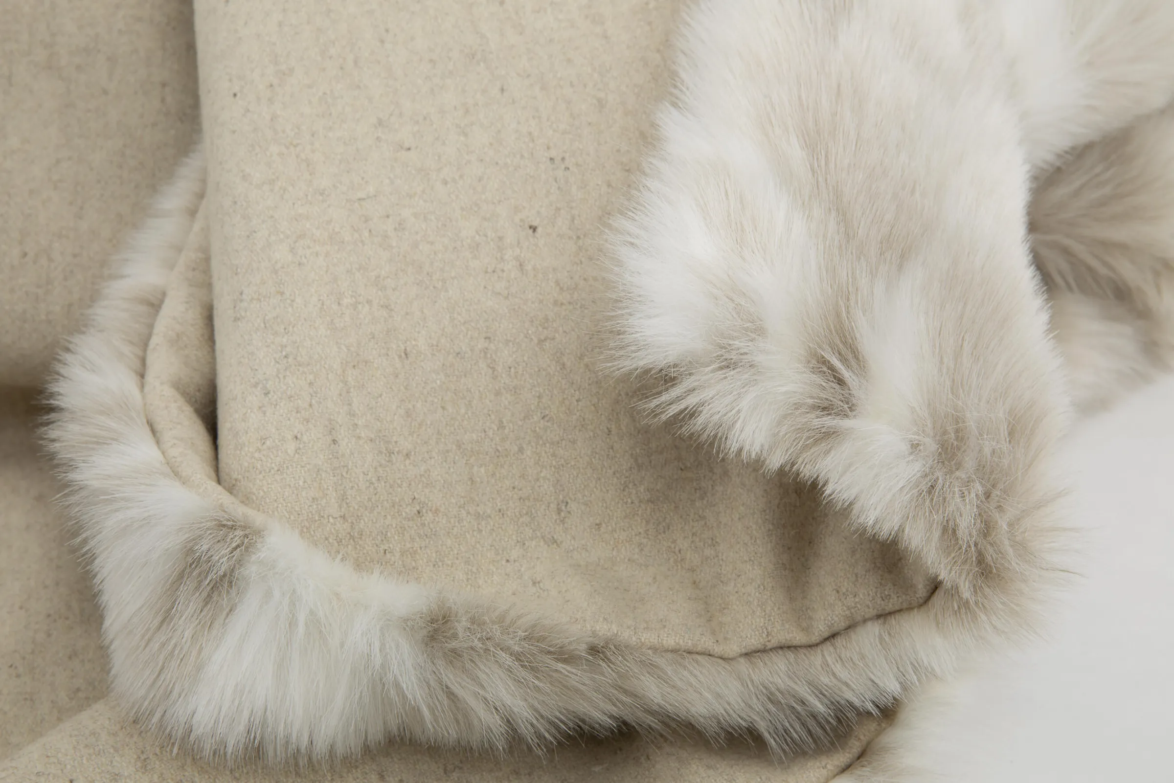 Flamant Larkin, Plaid, Namaakbont^ Huishoudelijke Textiel