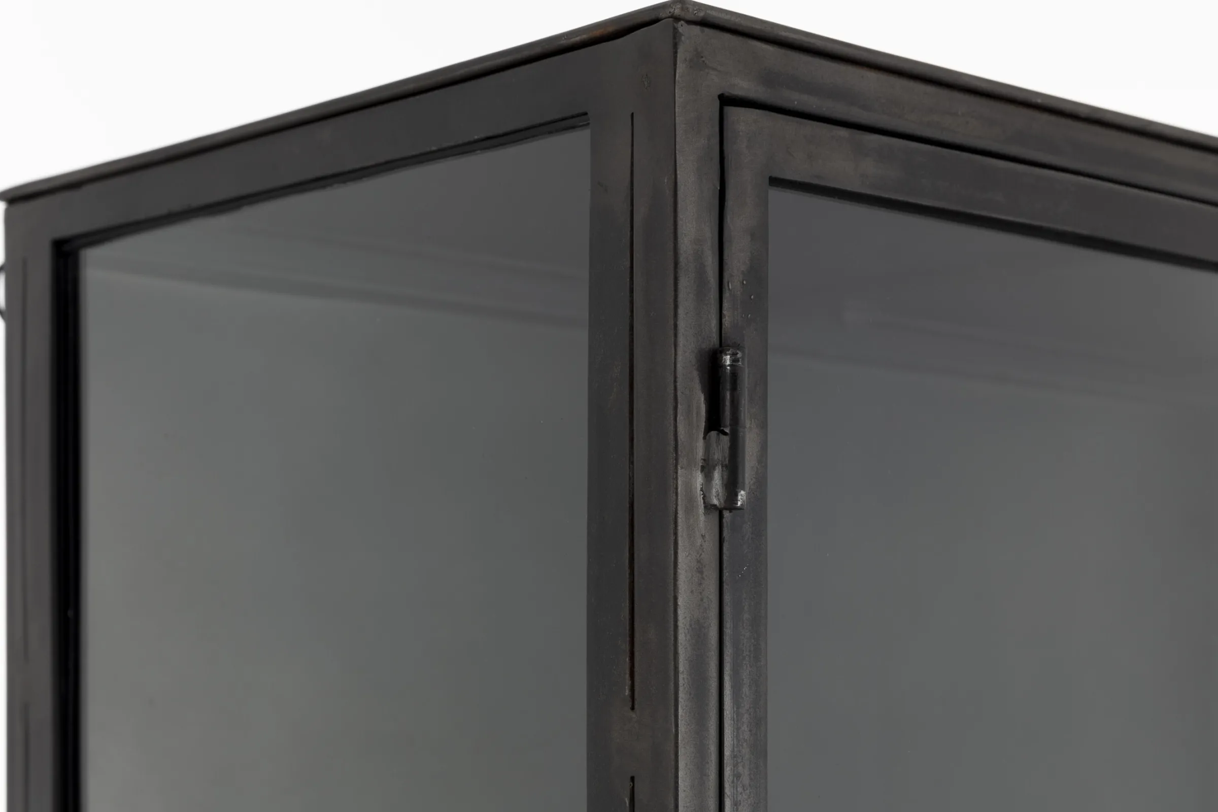 Flamant Laurance, Vitrinekast, Zwart, Metaal, 2 Deuren^ Moederdag