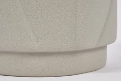 Flamant Laurena, Vaas, Keramiek, Grijs, S^ Decoratie