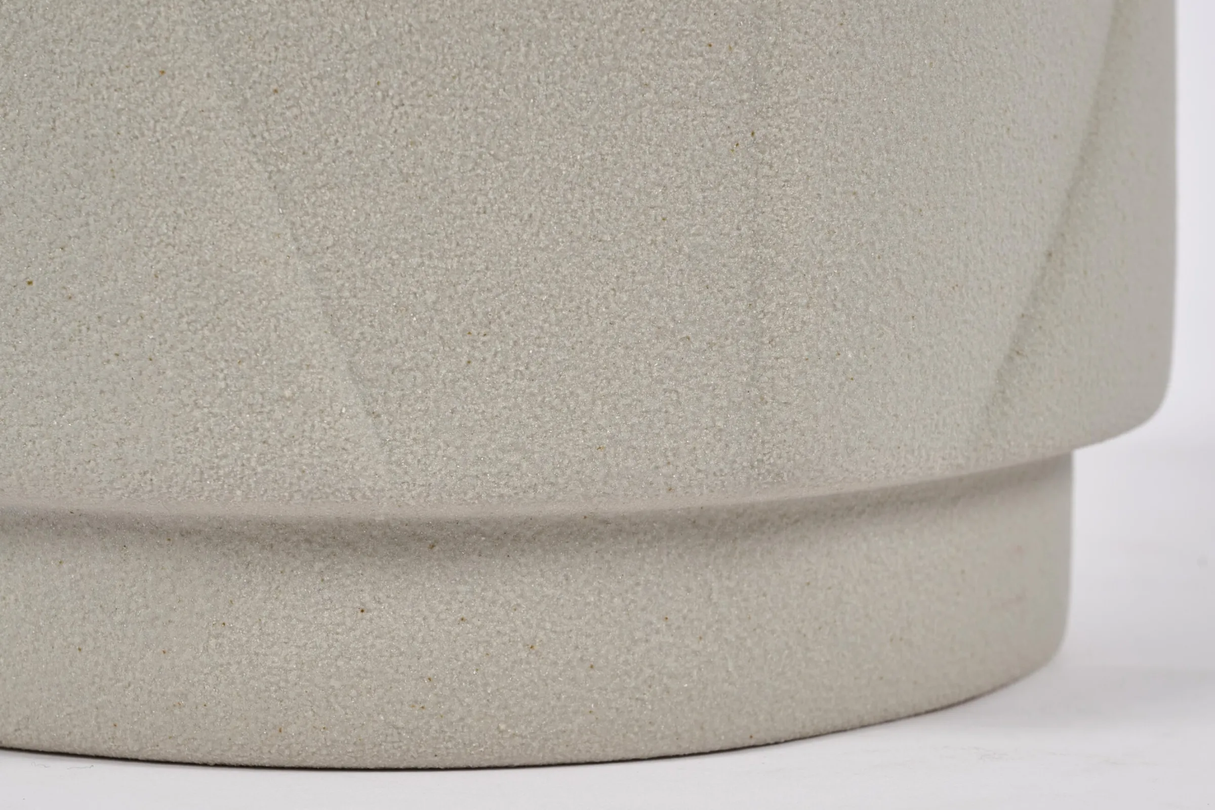 Flamant Laurena, Vaas, Keramiek, Grijs, S^ Decoratie