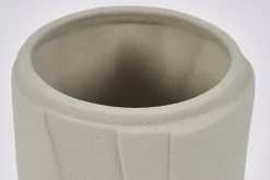 Flamant Laurena, Vaas, Keramiek, Grijs, L^ Decoratie