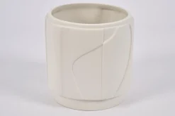 Flamant Laurena, Vaas, Keramiek, Latte, S^ Decoratie