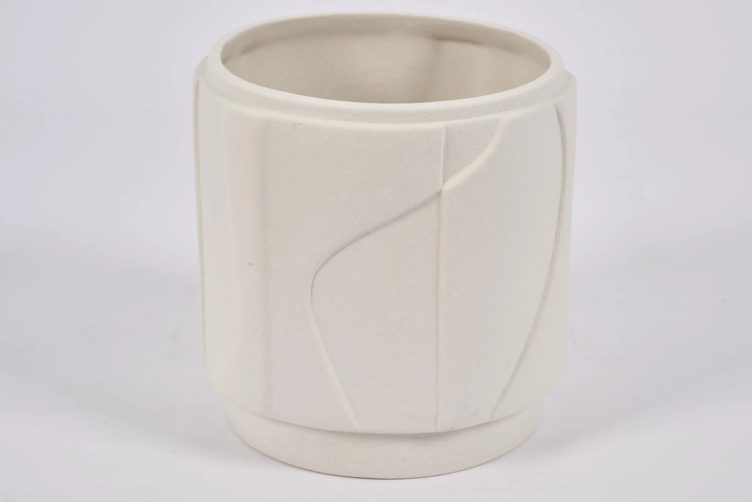 Flamant Laurena, Vaas, Keramiek, Latte, S^ Decoratie