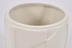 Flamant Laurena, Vaas, Keramiek, Latte, S^ Decoratie