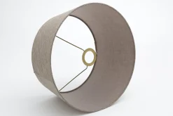 Flamant Lindro, Lampenkap, Naturel En Grijs, Cilinder, 35 Cm^ Verlichting