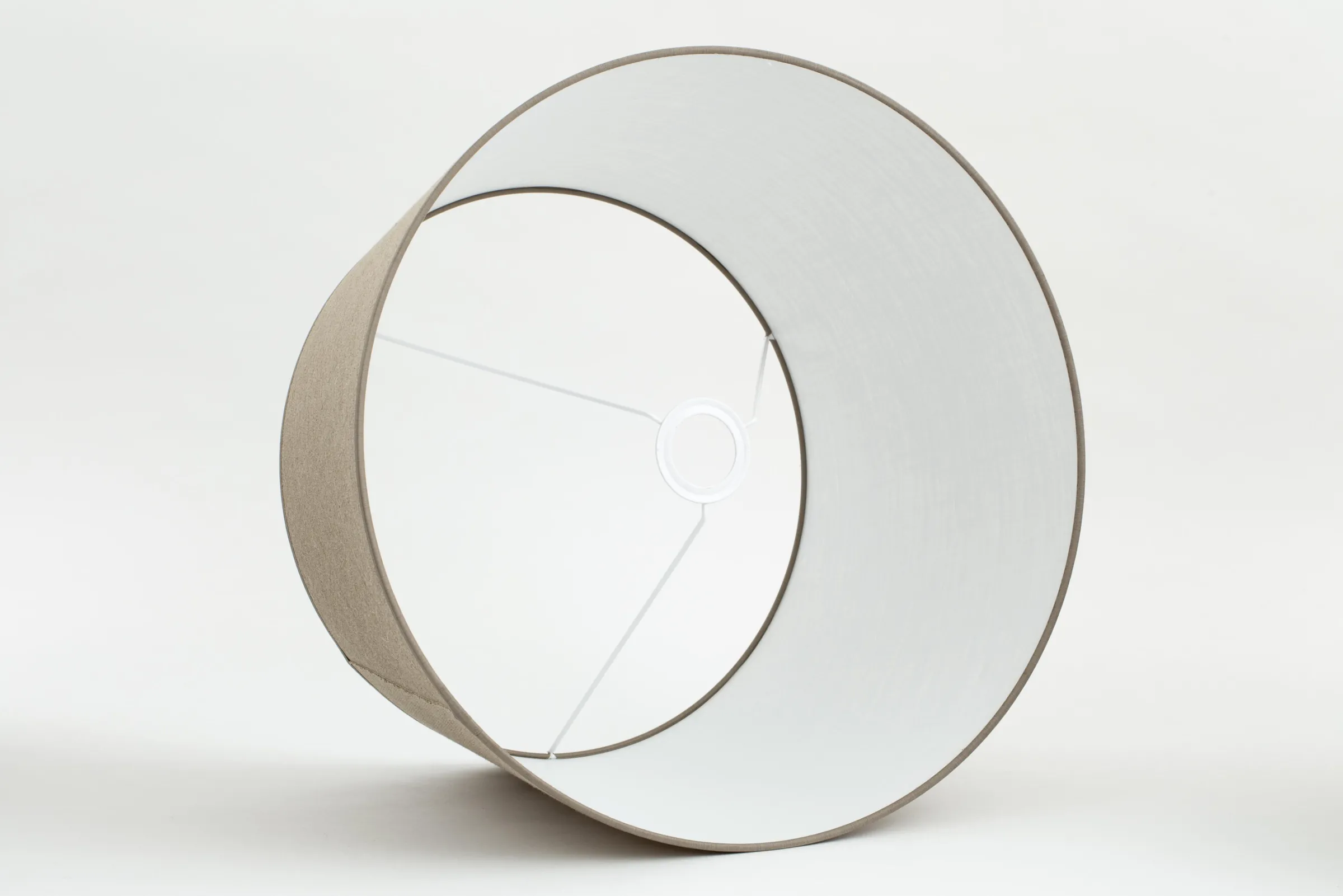 Flamant Lindro, Lampenkap, Naturel, Cilinder, 45 Cm^ Verlichting