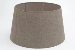 Flamant Lindro, Lampenkap, Naturel En Grijs, Cilinder, 50 Cm^ Verlichting