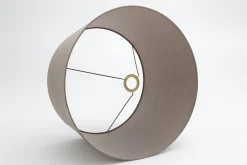 Flamant Lindro, Lampenkap, Naturel En Grijs, Cilinder, 50 Cm^ Verlichting