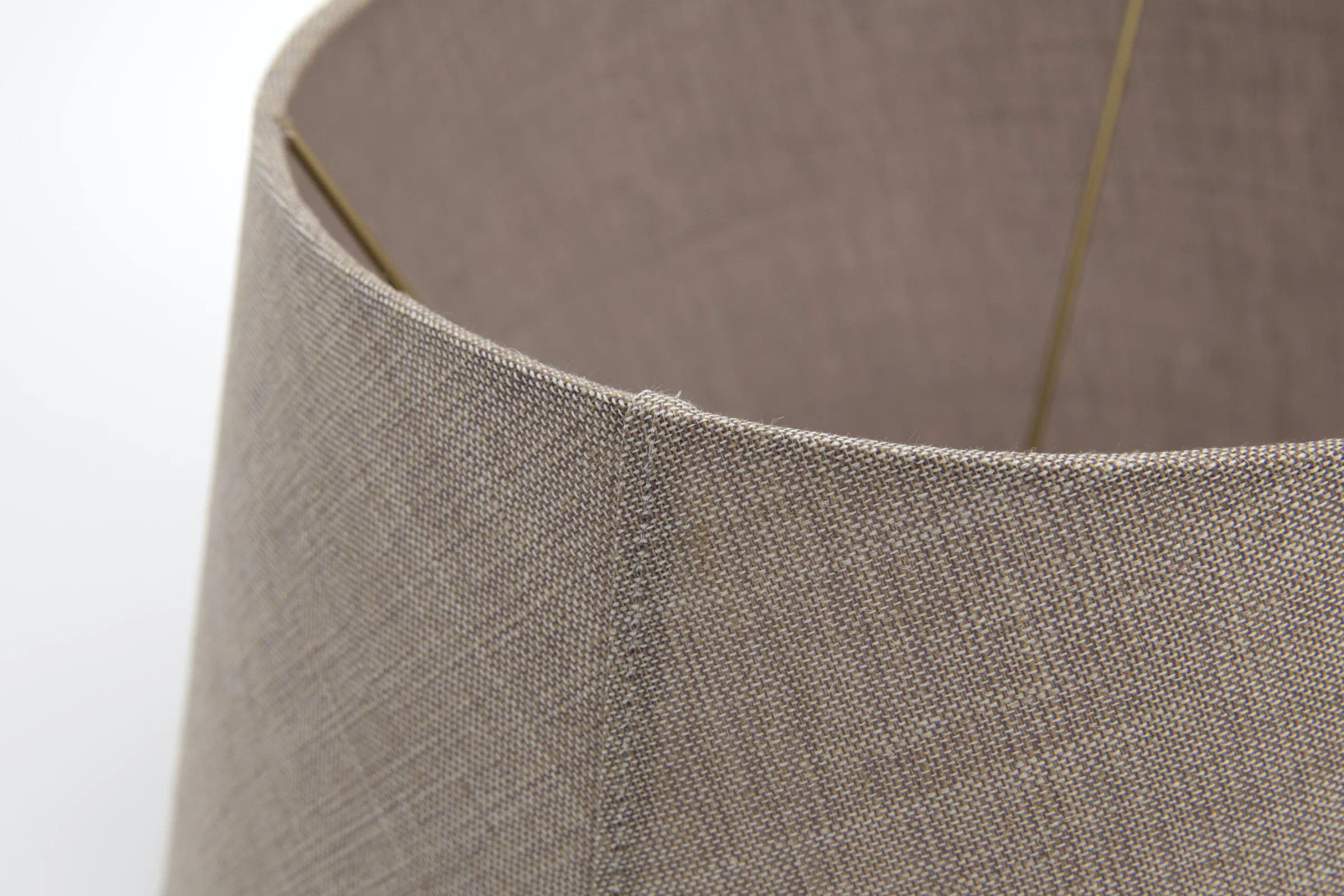 Flamant Lindro, Lampenkap, Naturel En Grijs, Cilinder, 45 Cm^ Verlichting