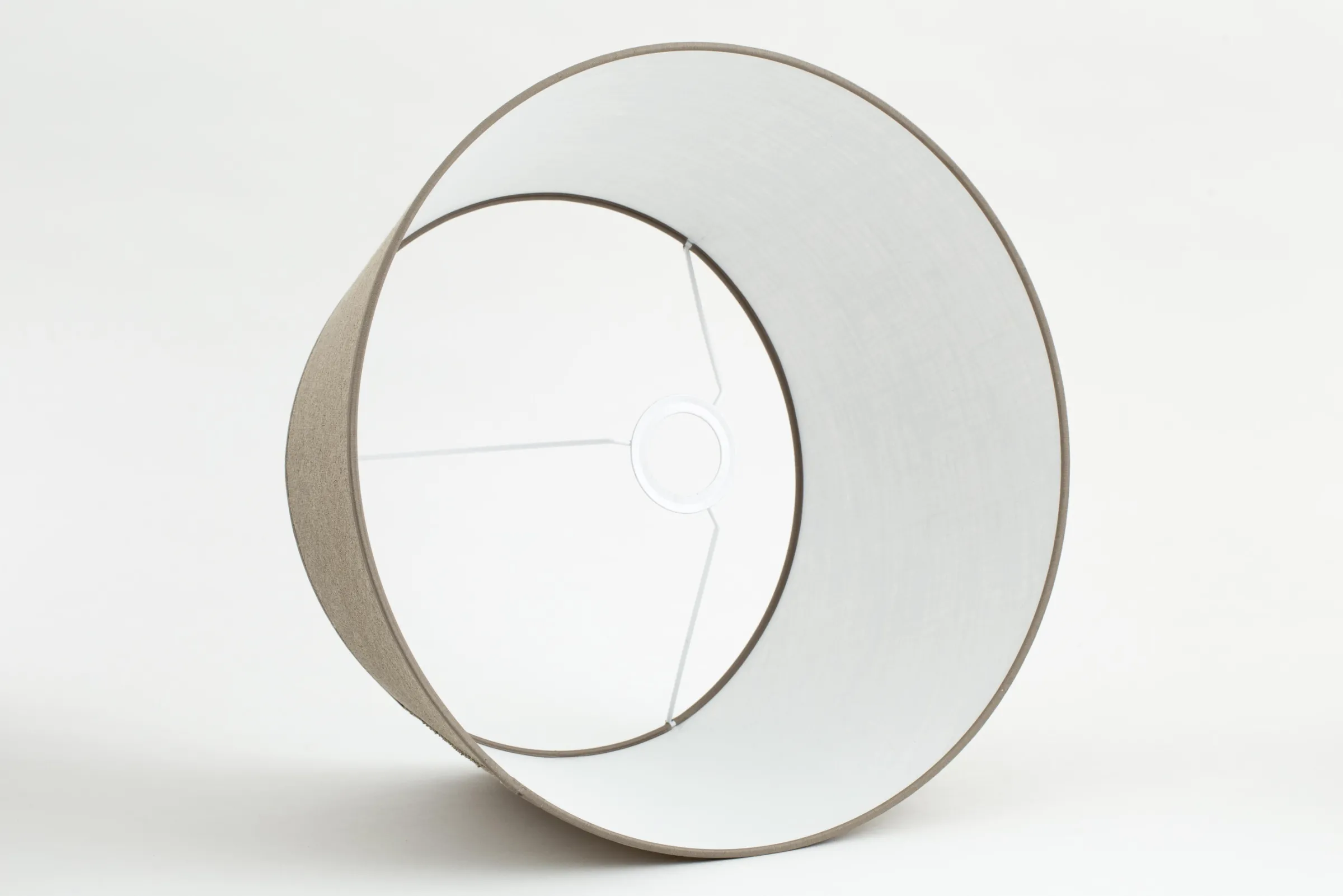 Flamant Lindro, Lampenkap, Naturel, Cilinder, 40 Cm^ Verlichting