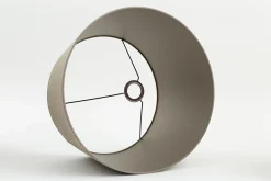 Flamant Lindro, Lampenkap, Natuurlijk En Zilver, Cilinder, 45 Cm^ Verlichting